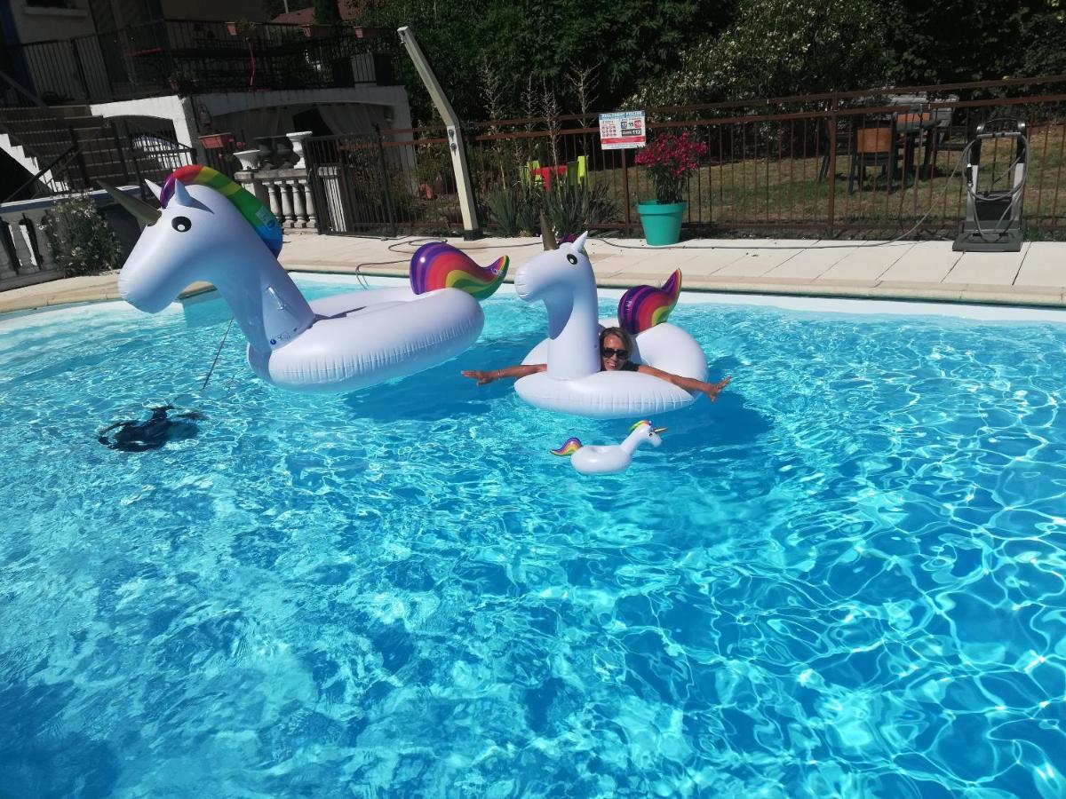 Appartement Lumineux A Voreppe Avec Piscine Exteriör bild